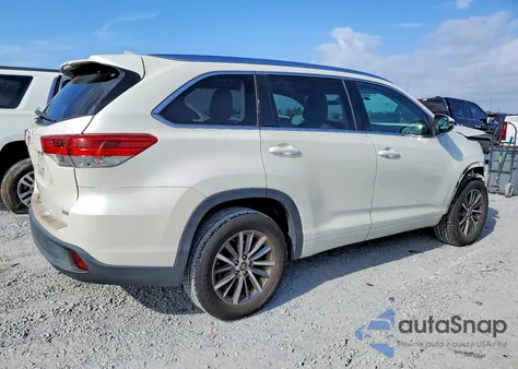 2017 Toyota Highlander Se из США, поврежденный, VIN 5TDKZRFH4HS215972
